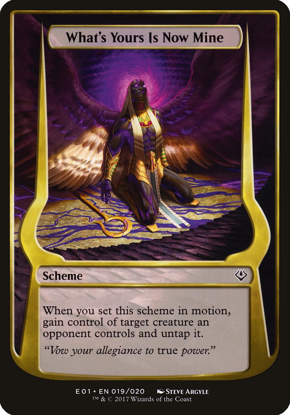 What's Yours Is Now Mine (Schemes) [Archenemy: Nicol Bolas Schemes] - Magic: The Gathering - Card Brawlers | Quebec | Canada |