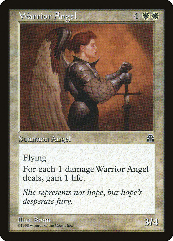 Warrior Angel [Stronghold] - Magic: The Gathering - Card Brawlers | Quebec | Canada |