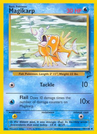 Magikarp (50/130) [Base Set 2] - Pokémon - Card Brawlers | Quebec | Canada |