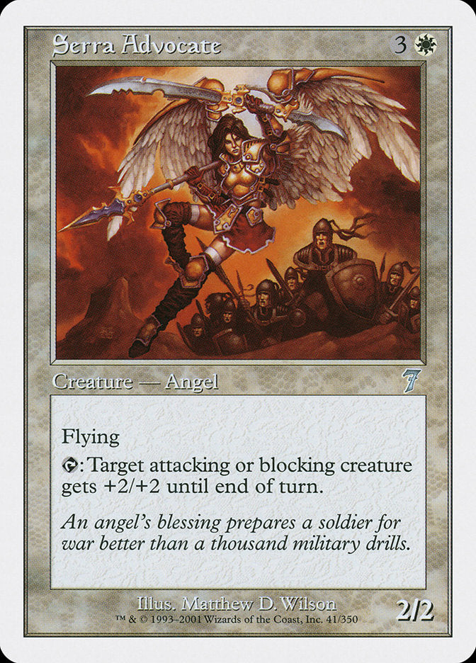 Serra Advocate [Seventh Edition] - Magic: The Gathering - Card Brawlers | Quebec | Canada |