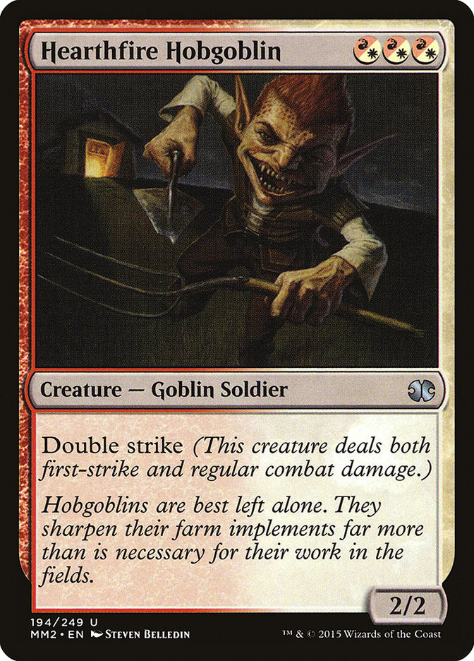 Hearthfire Hobgoblin [Modern Masters 2015] - Magic: The Gathering - Card Brawlers | Quebec | Canada |