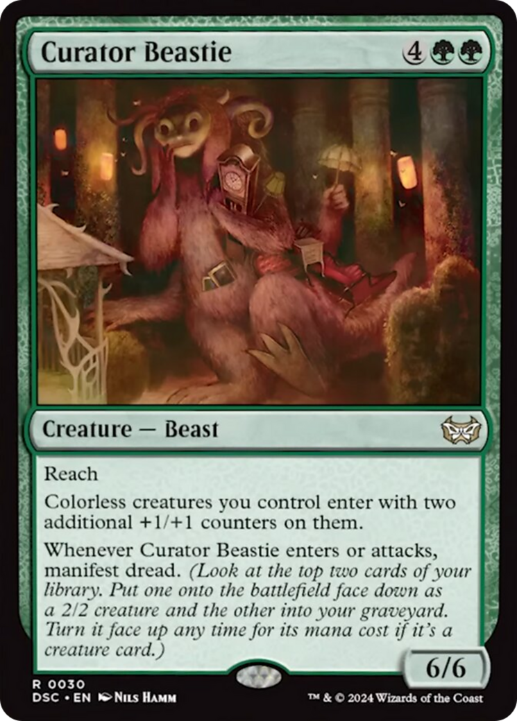 Curator Beastie [Duskmourn: House of Horror Commander] - Magic: The Gathering - Card Brawlers | Quebec | Canada |