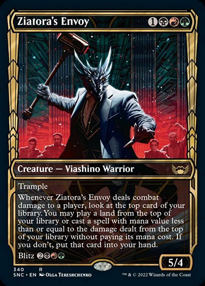 Ziatora's Envoy (Showcase Golden Age) [Streets of New Capenna] - Magic: The Gathering - Card Brawlers | Quebec | Canada |