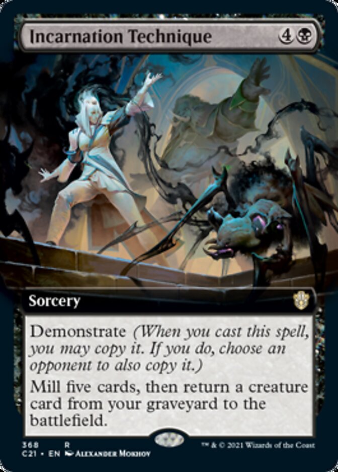 Incarnation Technique (Extended Art) [Commander 2021] - Magic: The Gathering - Card Brawlers | Quebec | Canada |