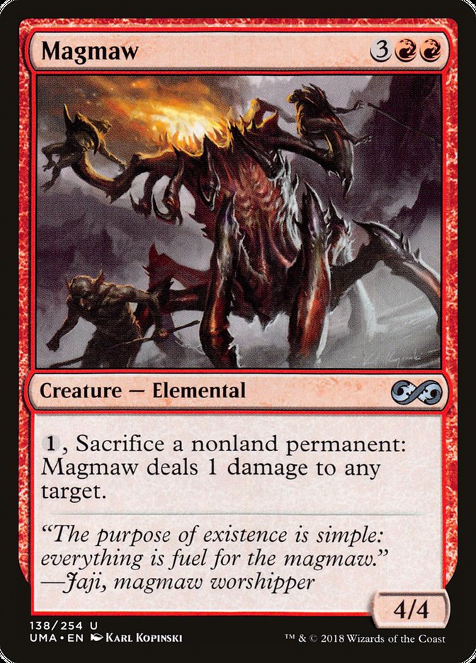 Magmaw [Ultimate Masters] - Magic: The Gathering - Card Brawlers | Quebec | Canada |