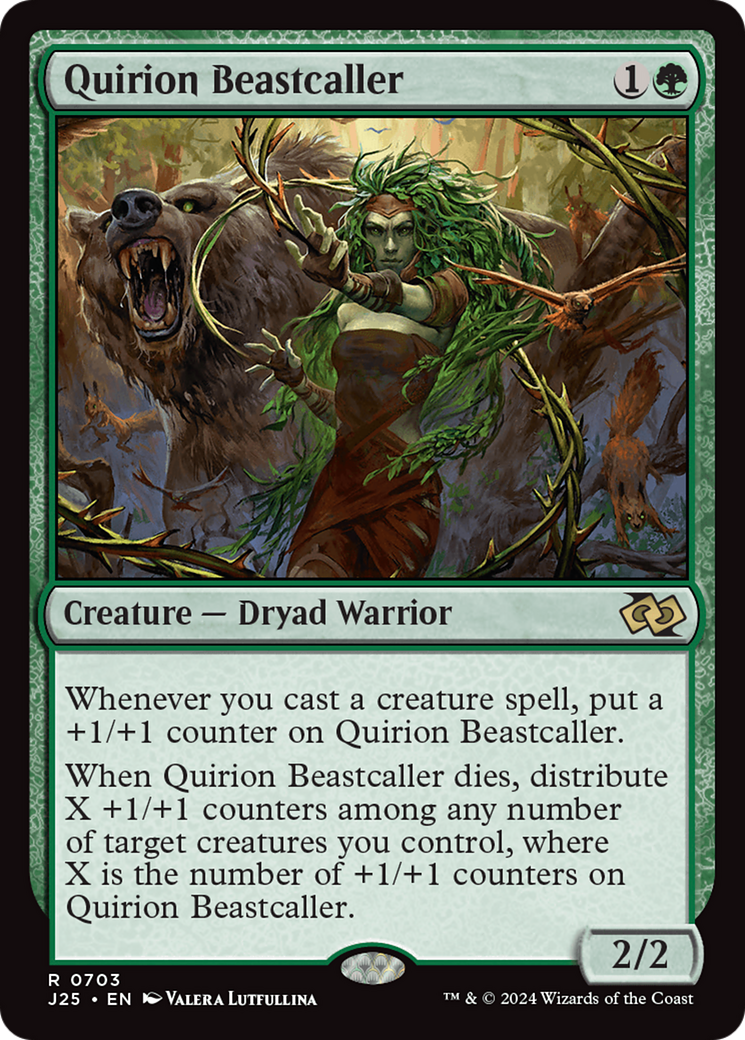 Quirion Beastcaller [Foundations Jumpstart] - Magic: The Gathering - Card Brawlers | Quebec | Canada |