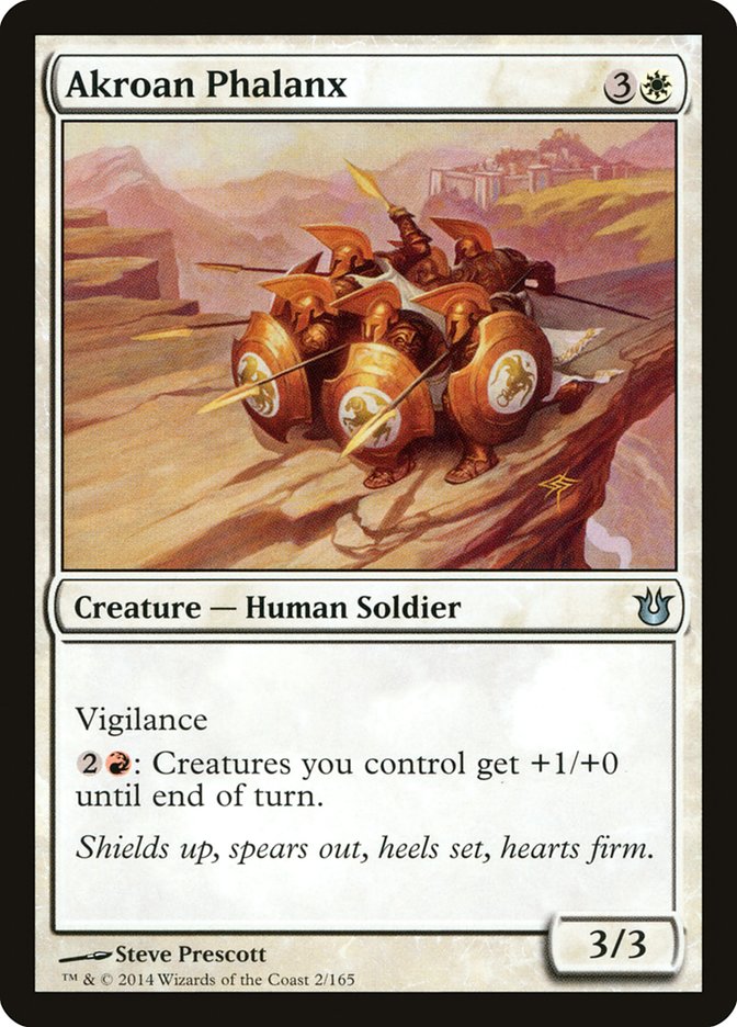 Akroan Phalanx [Born of the Gods] - Magic: The Gathering - Card Brawlers | Quebec | Canada |