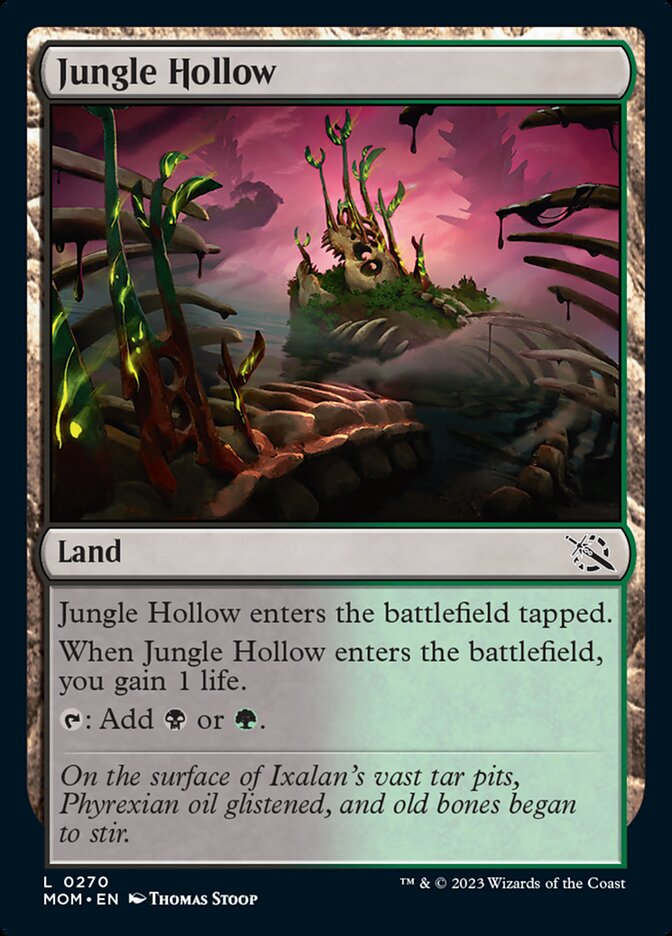Jungle Hollow [March of the Machine] - Magic: The Gathering - Card Brawlers | Quebec | Canada |
