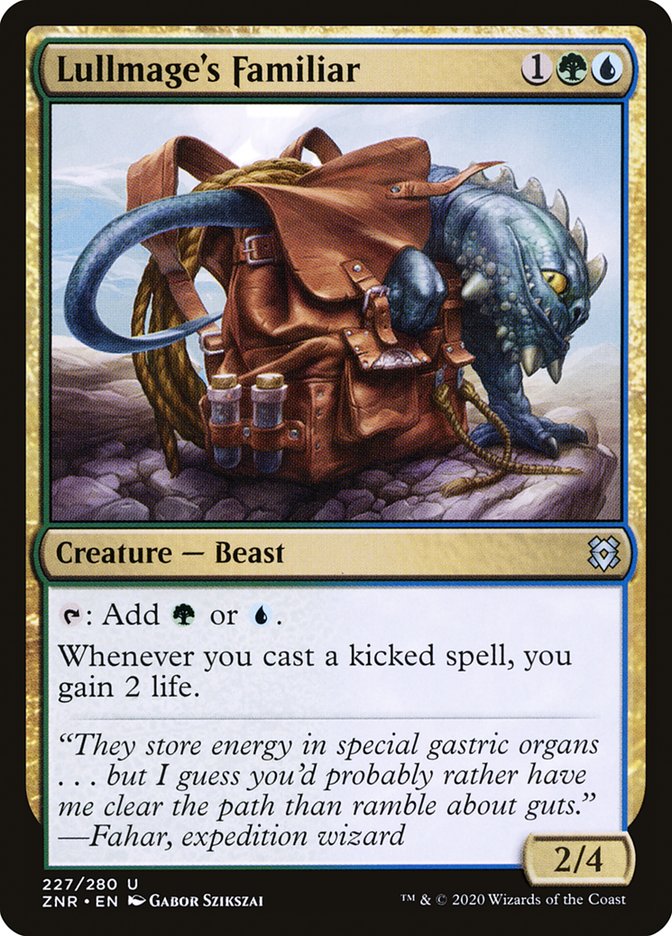 Lullmage's Familiar [Zendikar Rising] - Magic: The Gathering - Card Brawlers | Quebec | Canada |