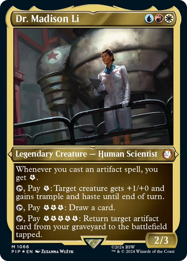 Dr. Madison Li (Display Commander) [Fallout] - Magic: The Gathering - Card Brawlers | Quebec | Canada |