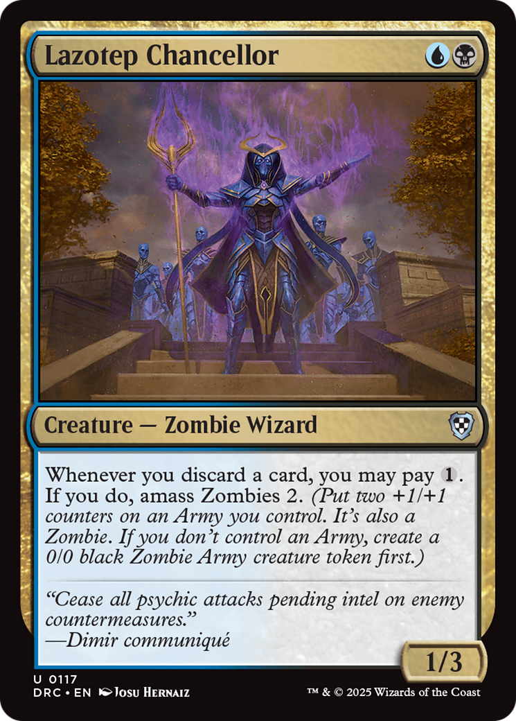 Lazotep Chancellor [Aetherdrift Commander] - Magic: The Gathering - Card Brawlers | Quebec | Canada |