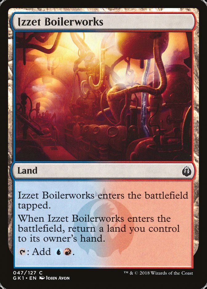 Izzet Boilerworks [Guilds of Ravnica Guild Kit] - Magic: The Gathering - Card Brawlers | Quebec | Canada |