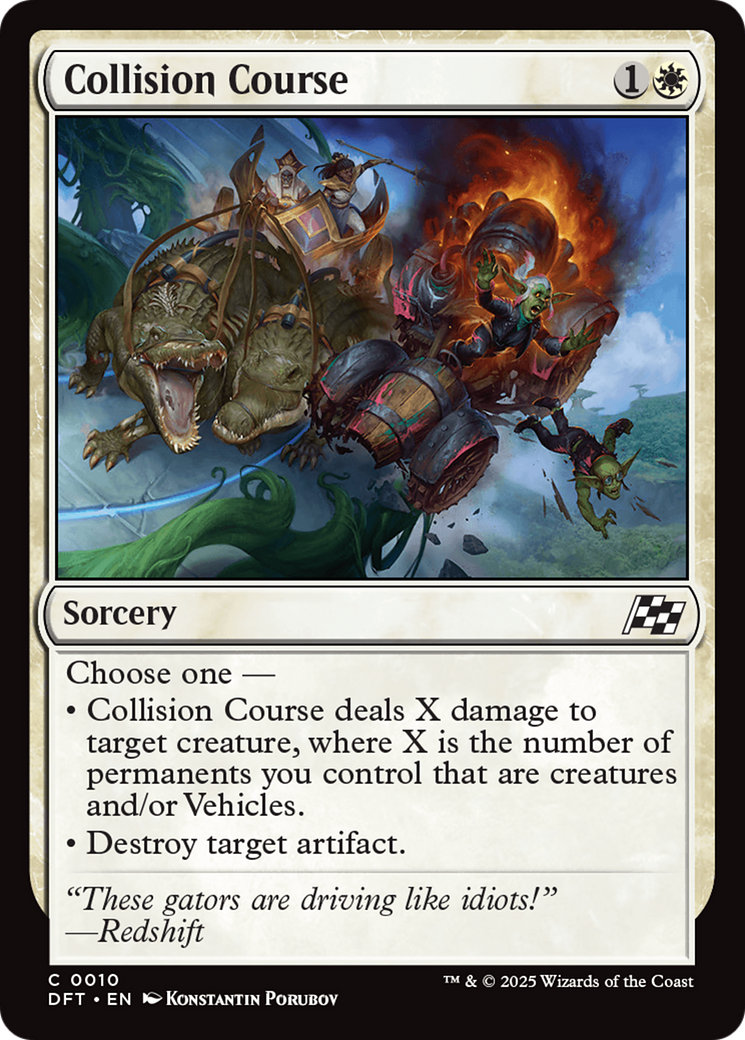 Collision Course [Aetherdrift] - Magic: The Gathering - Card Brawlers | Quebec | Canada |