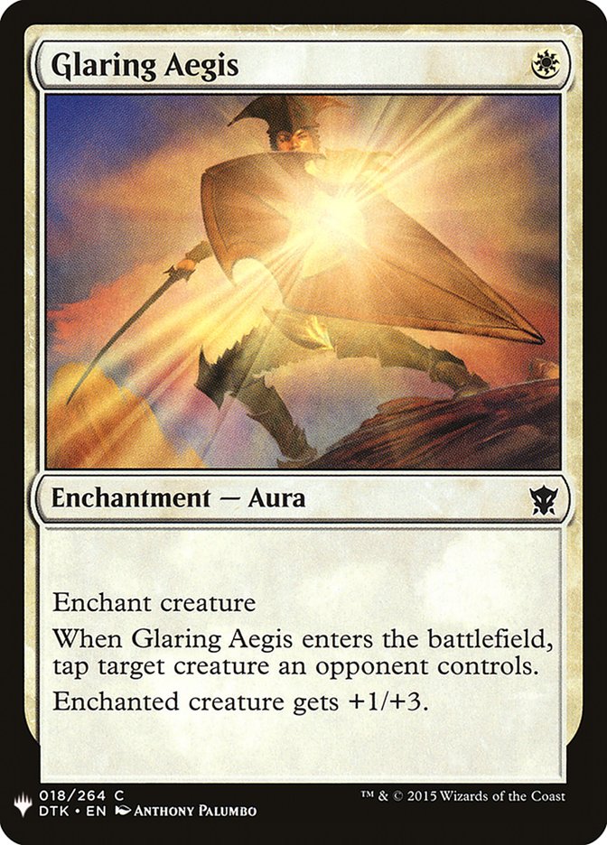 Glaring Aegis [Mystery Booster] - Magic: The Gathering - Card Brawlers | Quebec | Canada |