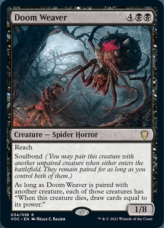 Doom Weaver [Innistrad: Crimson Vow Commander] - Magic: The Gathering - Card Brawlers | Quebec | Canada |