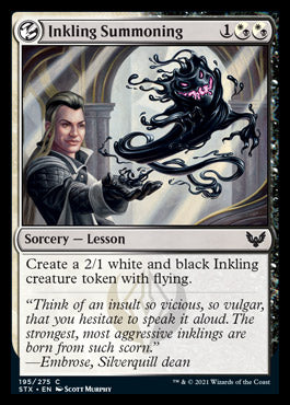 Inkling Summoning [Strixhaven: School of Mages] - Magic: The Gathering - Card Brawlers | Quebec | Canada |