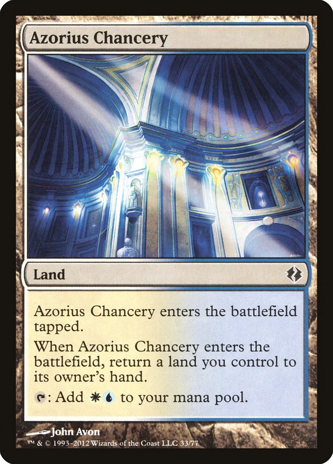Azorius Chancery [Duel Decks: Venser vs. Koth] - Magic: The Gathering - Card Brawlers | Quebec | Canada |