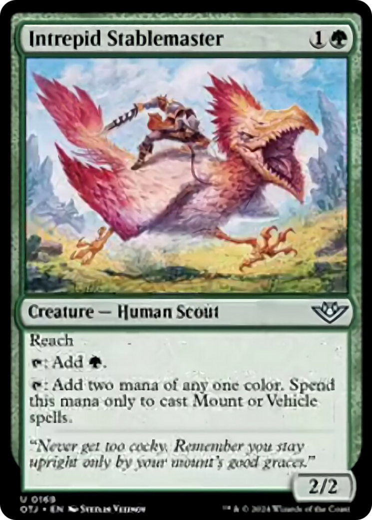 Intrepid Stablemaster [Outlaws of Thunder Junction] - Magic: The Gathering - Card Brawlers | Quebec | Canada |