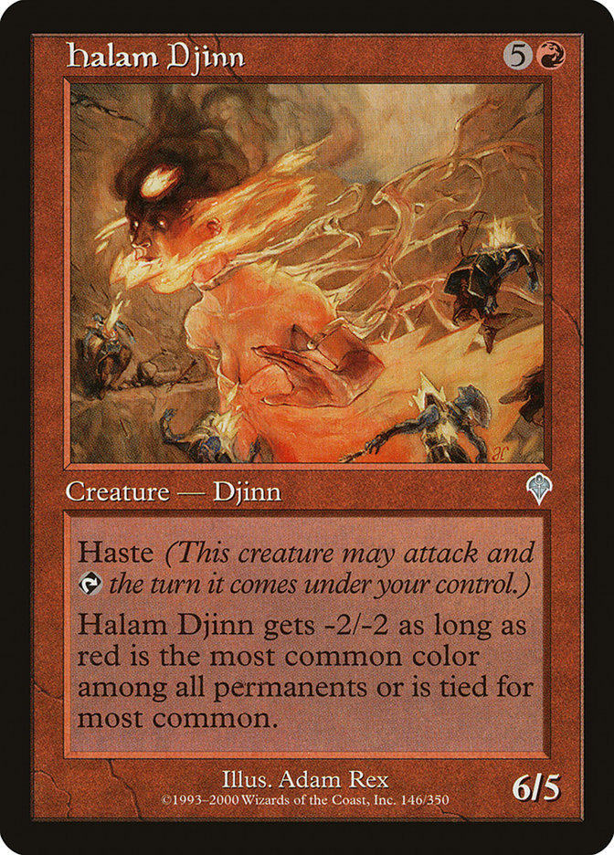 Halam Djinn [Invasion] - Magic: The Gathering - Card Brawlers | Quebec | Canada |