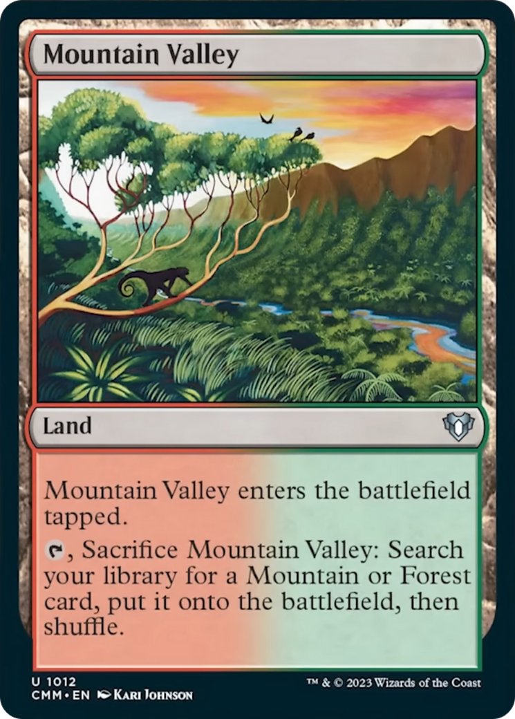 Mountain Valley [Commander Masters] - Magic: The Gathering - Card Brawlers | Quebec | Canada |