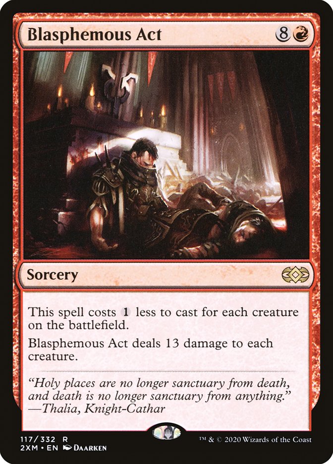 Blasphemous Act [Double Masters] - Magic: The Gathering - Card Brawlers | Quebec | Canada |