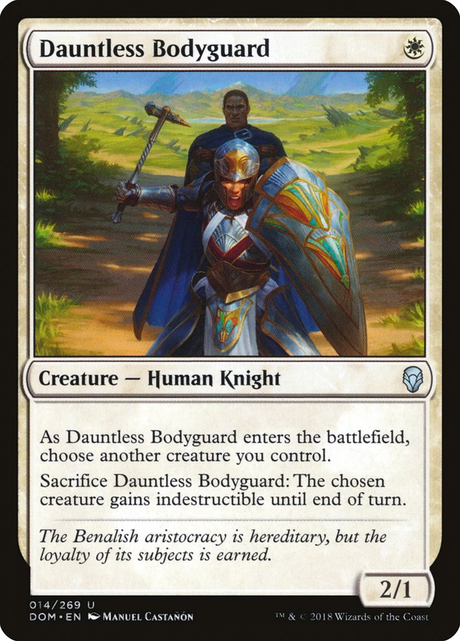 Dauntless Bodyguard [Dominaria] - Magic: The Gathering - Card Brawlers | Quebec | Canada |