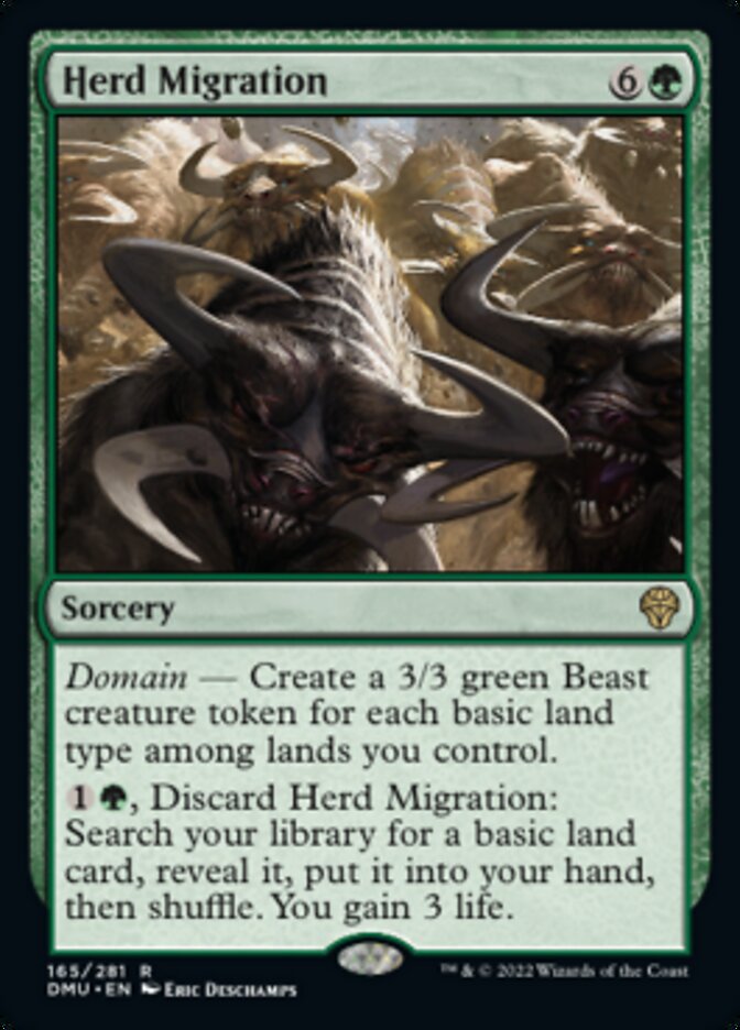 Herd Migration [Dominaria United] - Magic: The Gathering - Card Brawlers | Quebec | Canada |