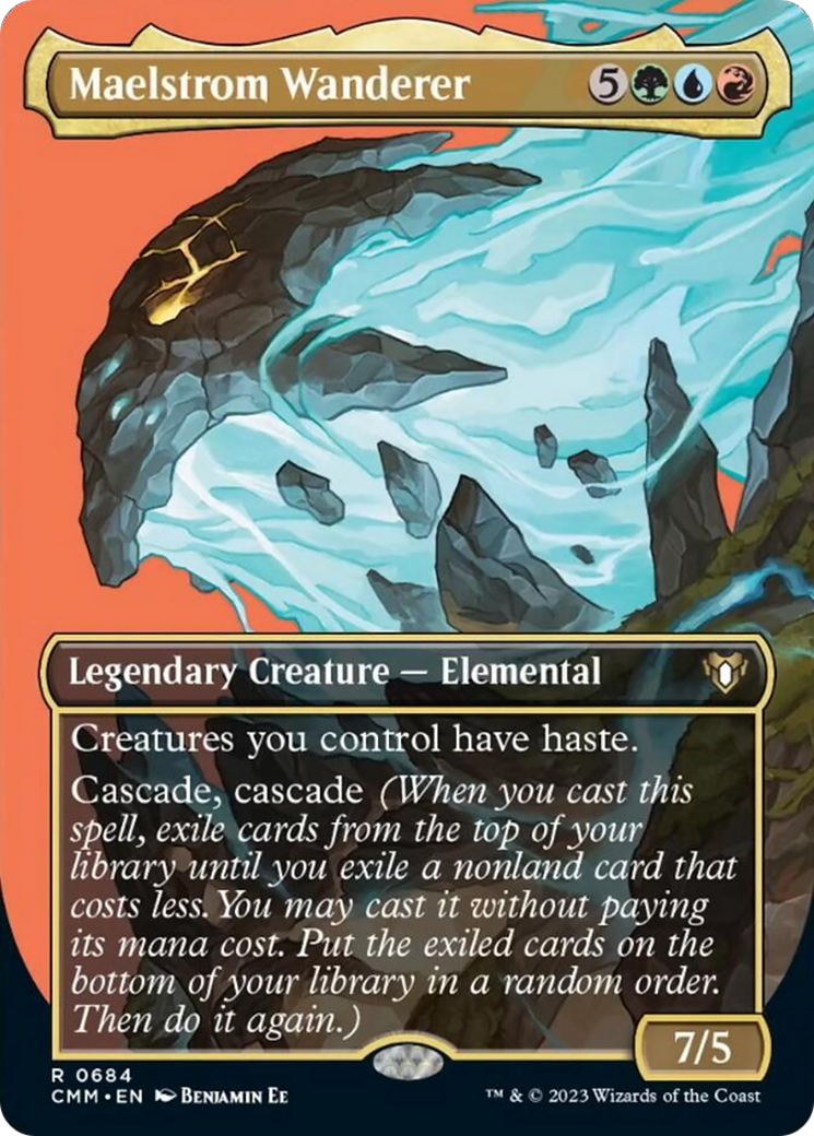 Maelstrom Wanderer (Borderless Profile) [Commander Masters] - Magic: The Gathering - Card Brawlers | Quebec | Canada |