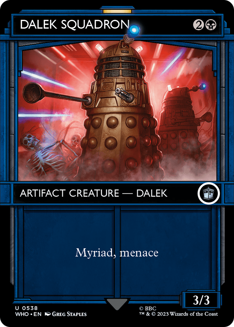 Dalek Squadron (Showcase) [Doctor Who] - Magic: The Gathering - Card Brawlers | Quebec | Canada |