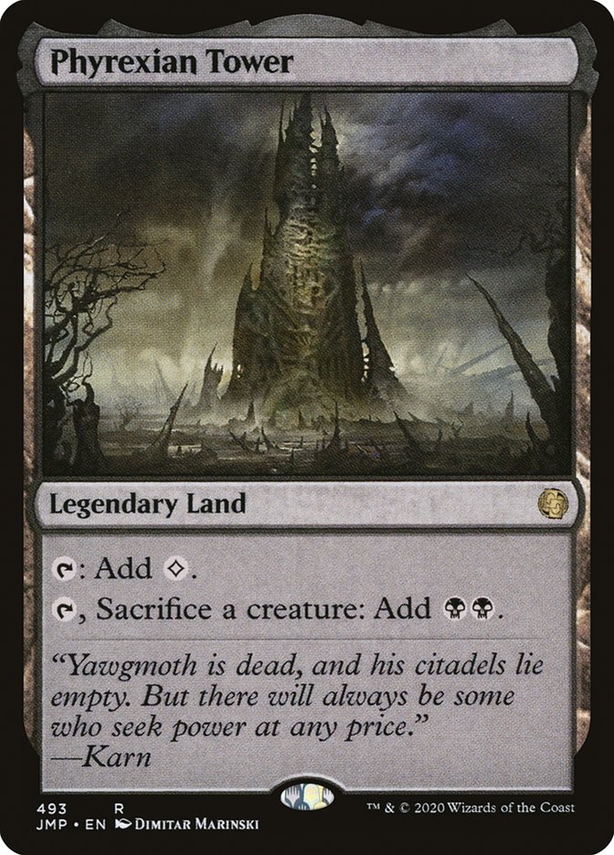 Phyrexian Tower [Jumpstart] - Magic: The Gathering - Card Brawlers | Quebec | Canada |