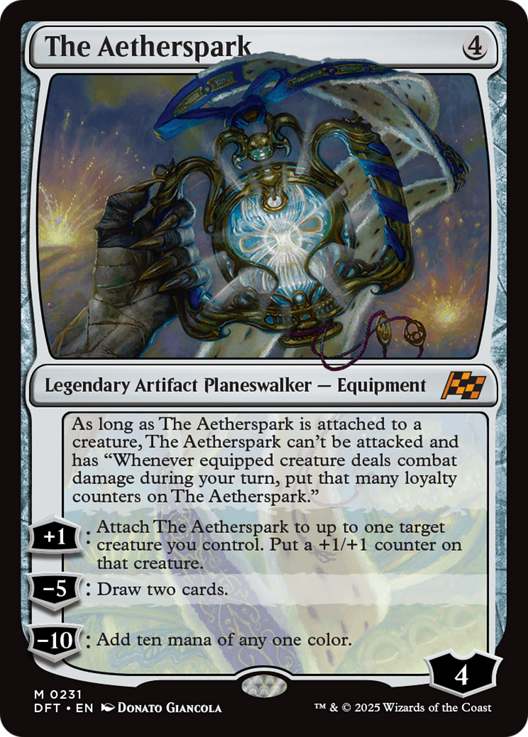 The Aetherspark [Aetherdrift] - Magic: The Gathering - Card Brawlers | Quebec | Canada |