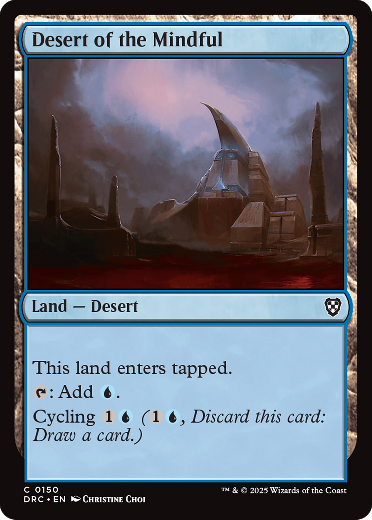 Desert of the Mindful [Aetherdrift Commander] - Magic: The Gathering - Card Brawlers | Quebec | Canada |