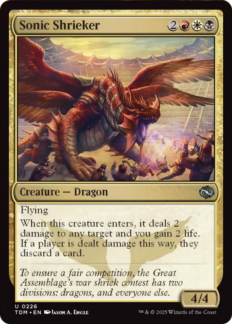 Sonic Shrieker [Tarkir: Dragonstorm] - Magic: The Gathering - Card Brawlers | Quebec | Canada |