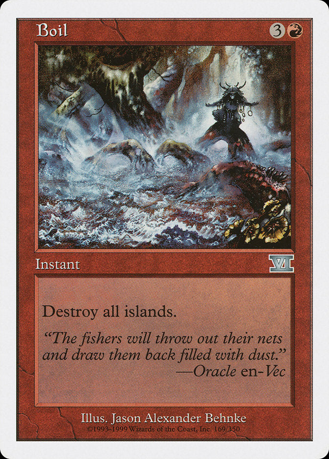 Boil [Classic Sixth Edition] - Magic: The Gathering - Card Brawlers | Quebec | Canada |