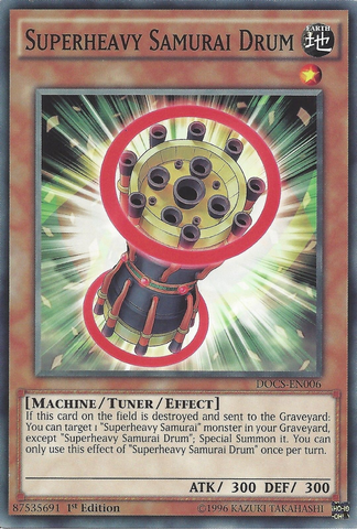 Superheavy Samurai Drum [DOCS-EN006] Common - Yu-Gi-Oh! - Card Brawlers | Quebec | Canada |