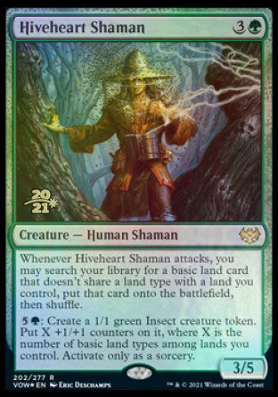 Hiveheart Shaman [Innistrad: Crimson Vow Prerelease Promos] - Magic: The Gathering - Card Brawlers | Quebec | Canada |