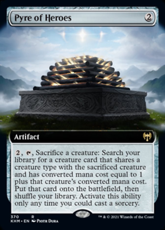 Pyre of Heroes (Extended Art) [Kaldheim] - Magic: The Gathering - Card Brawlers | Quebec | Canada |