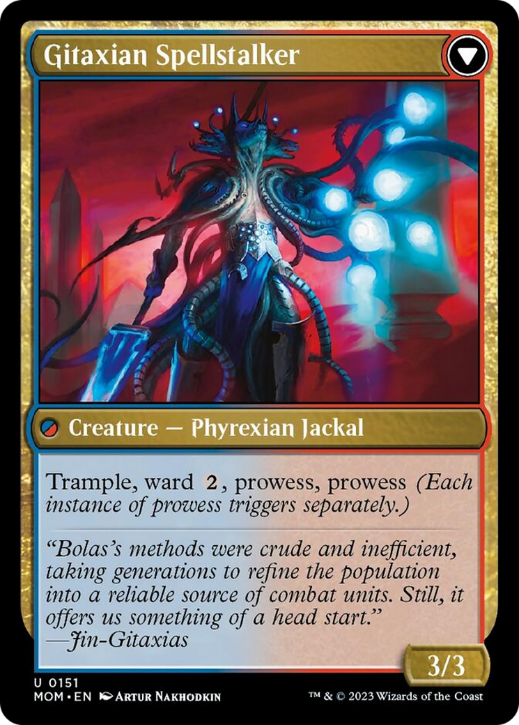 Khenra Spellspear // Gitaxian Spellstalker [March of the Machine] - Magic: The Gathering - Card Brawlers | Quebec | Canada |