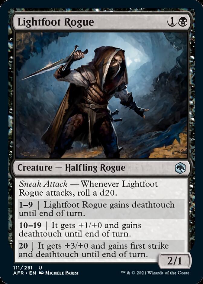 Lightfoot Rogue [Dungeons & Dragons: Adventures in the Forgotten Realms] - Magic: The Gathering - Card Brawlers | Quebec | Canada |