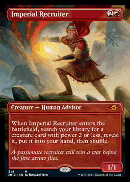 Imperial Recruiter (Borderless Alternate Art) [Modern Horizons 2] - Magic: The Gathering - Card Brawlers | Quebec | Canada |