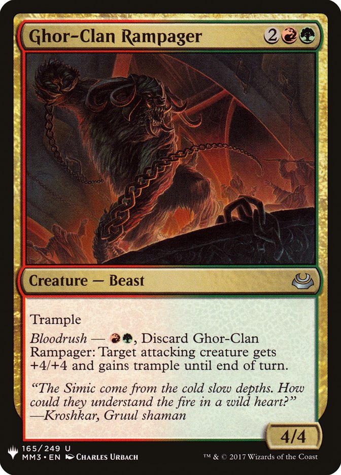 Ghor-Clan Rampager [Mystery Booster] - Magic: The Gathering - Card Brawlers | Quebec | Canada |