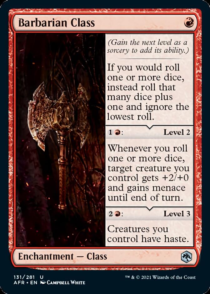 Barbarian Class [Dungeons & Dragons: Adventures in the Forgotten Realms] - Magic: The Gathering - Card Brawlers | Quebec | Canada |