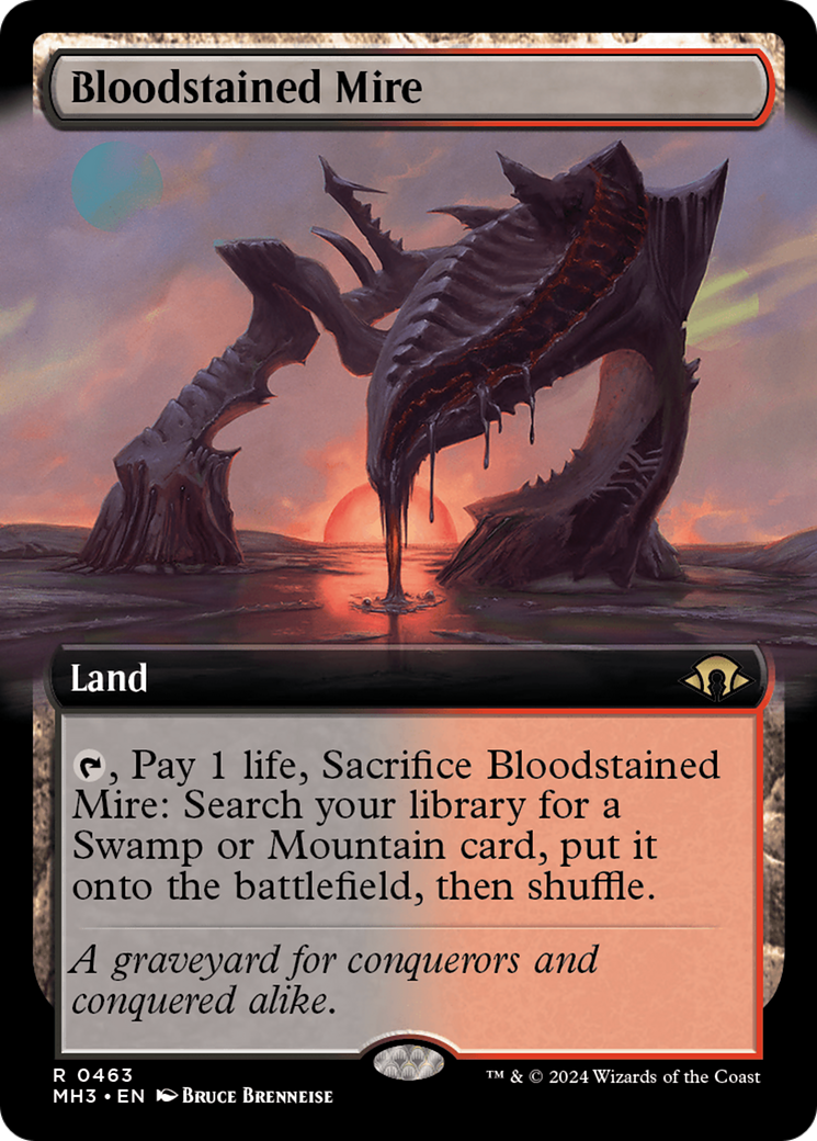 Bloodstained Mire (Extended Art) [Modern Horizons 3] - Magic: The Gathering - Card Brawlers | Quebec | Canada |