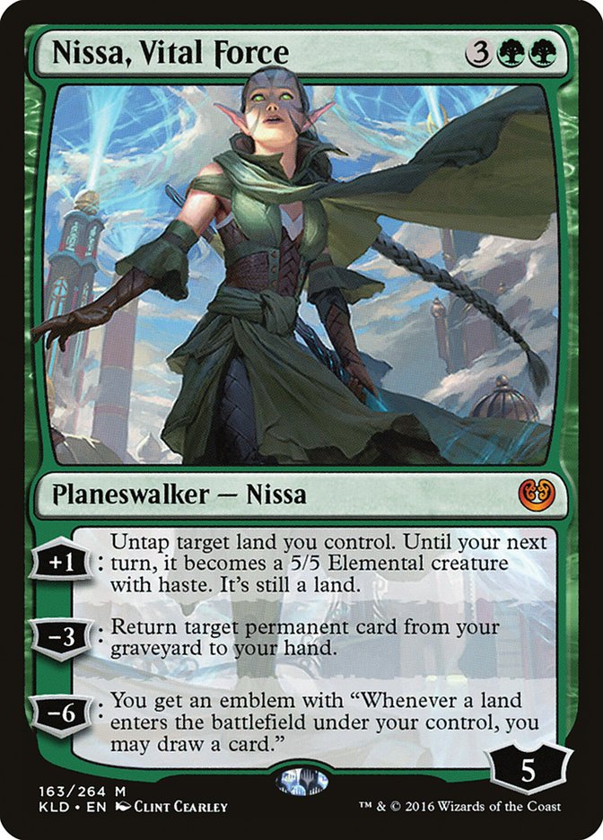 Nissa, Vital Force [Kaladesh] - Magic: The Gathering - Card Brawlers | Quebec | Canada |