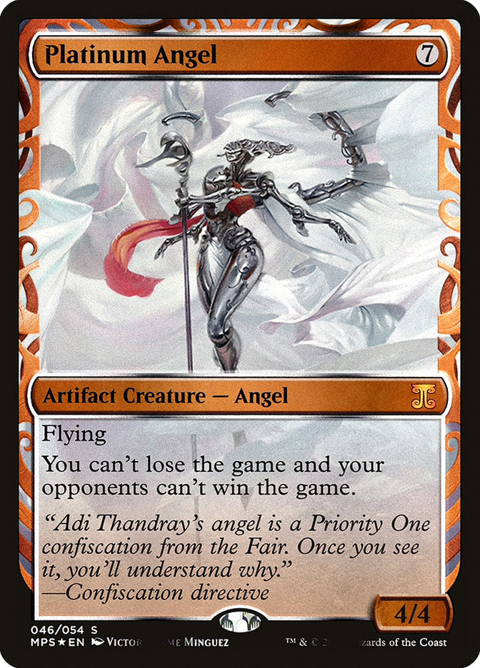 Platinum Angel [Kaladesh Inventions] - Magic: The Gathering - Card Brawlers | Quebec | Canada |