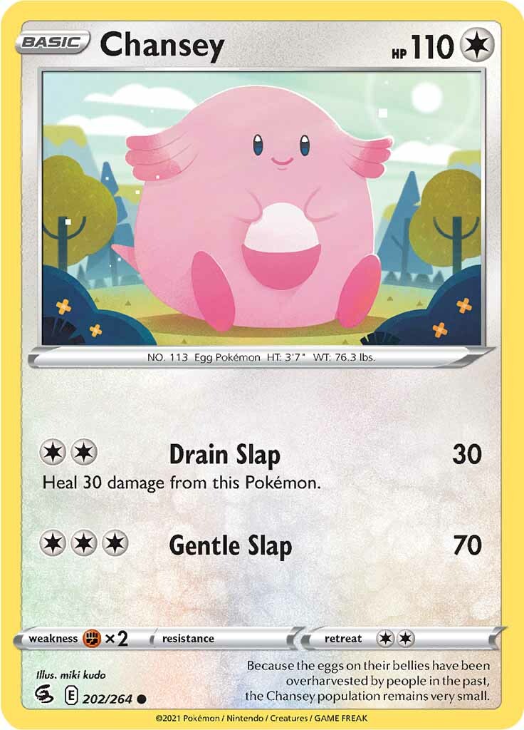 Chansey (202/264) [Sword & Shield: Fusion Strike] - Pokémon - Card Brawlers | Quebec | Canada |