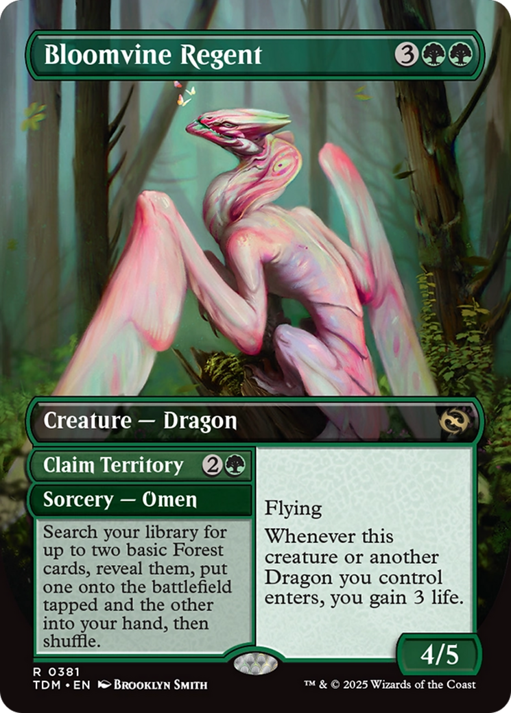 Bloomvine Regent (Borderless) [Tarkir: Dragonstorm] - Magic: The Gathering - Card Brawlers | Quebec | Canada |