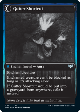 Gutter Skulker // Gutter Shortcut [Innistrad: Double Feature] - Magic: The Gathering - Card Brawlers | Quebec | Canada |