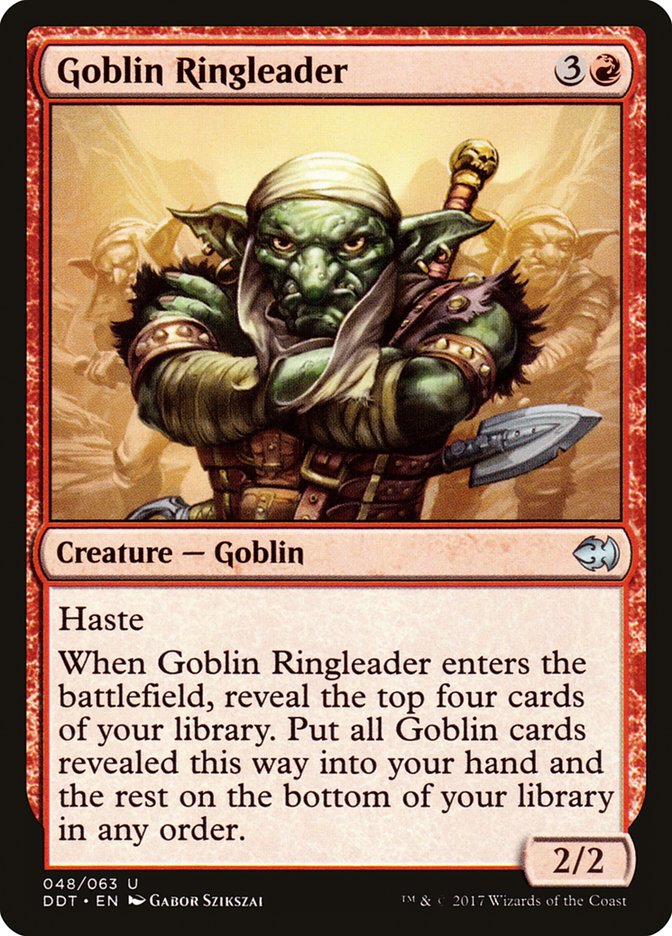 Goblin Ringleader [Duel Decks: Merfolk vs. Goblins] - Magic: The Gathering - Card Brawlers | Quebec | Canada |