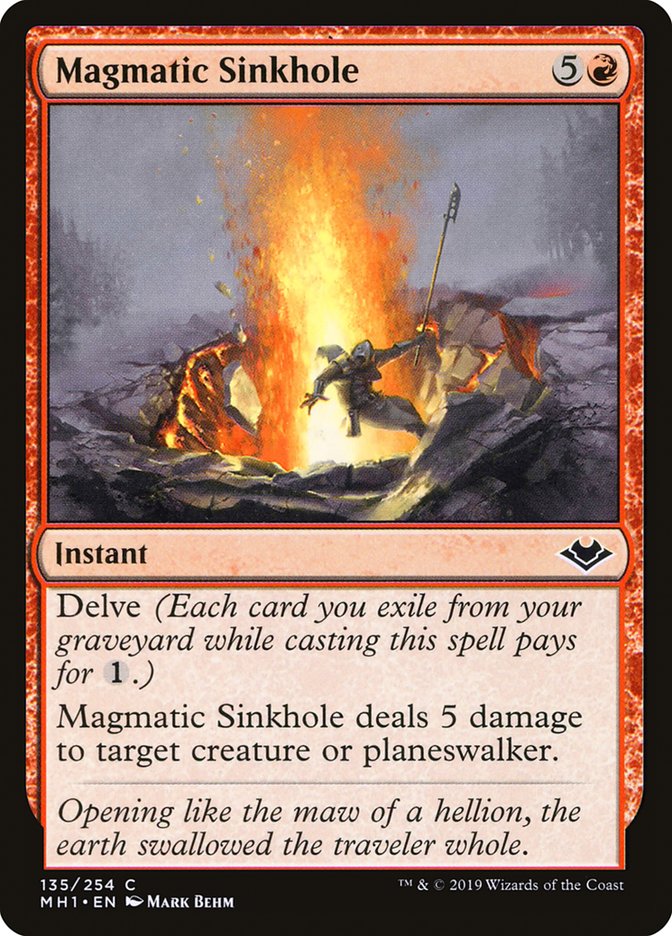 Magmatic Sinkhole [Modern Horizons] - Magic: The Gathering - Card Brawlers | Quebec | Canada |